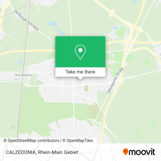 CALZEDONIA map