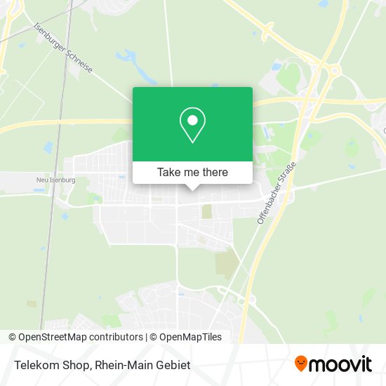 Telekom Shop map