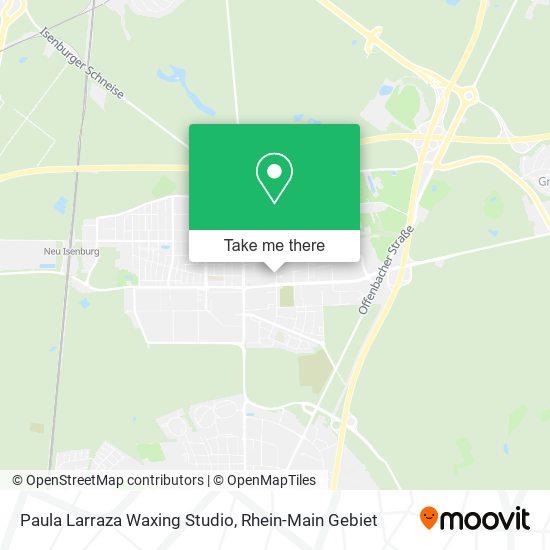 Paula Larraza Waxing Studio map