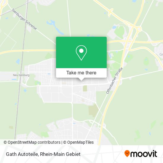 Карта Gath Autoteile