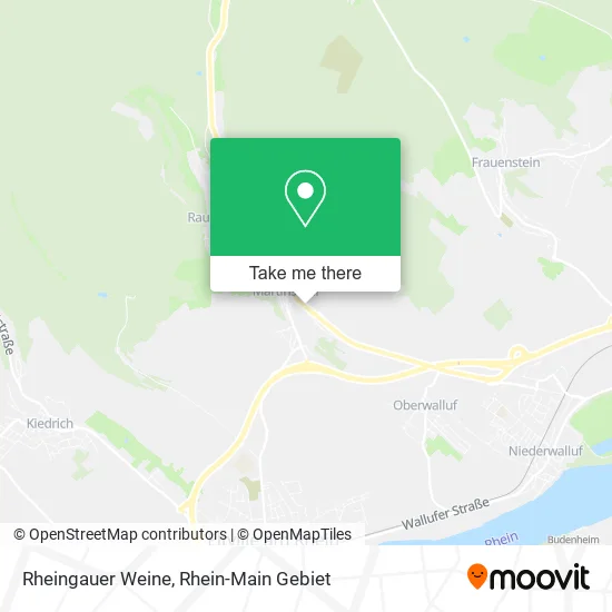 Карта Rheingauer Weine