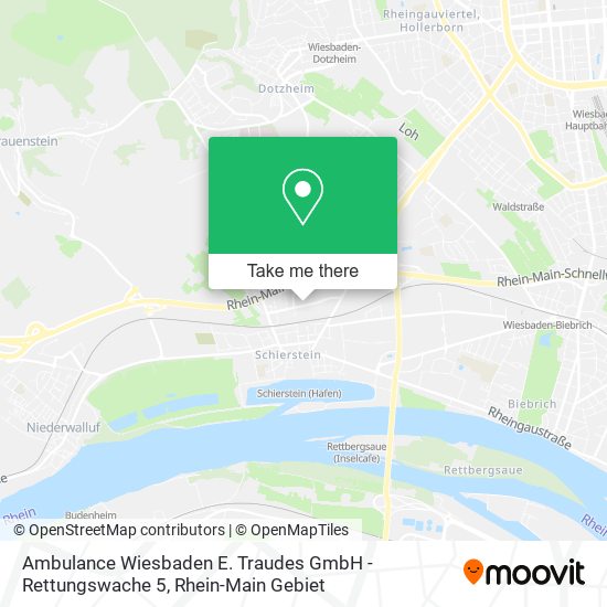 Ambulance Wiesbaden E. Traudes GmbH - Rettungswache 5 map