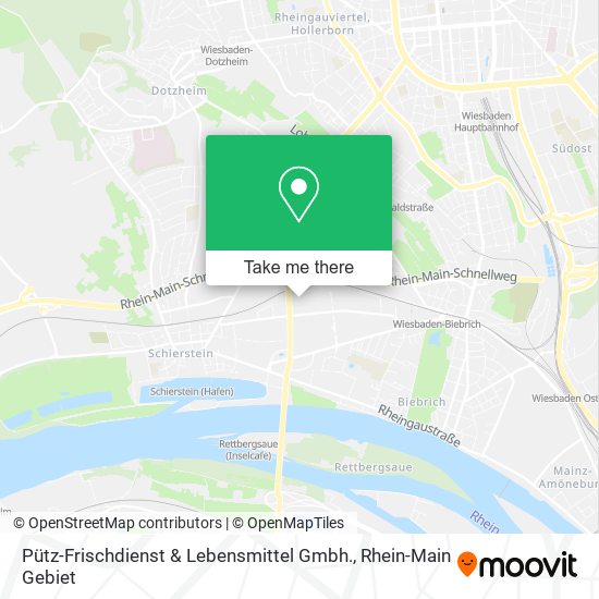 Pütz-Frischdienst & Lebensmittel Gmbh. map