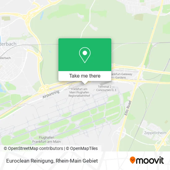 Карта Euroclean Reinigung