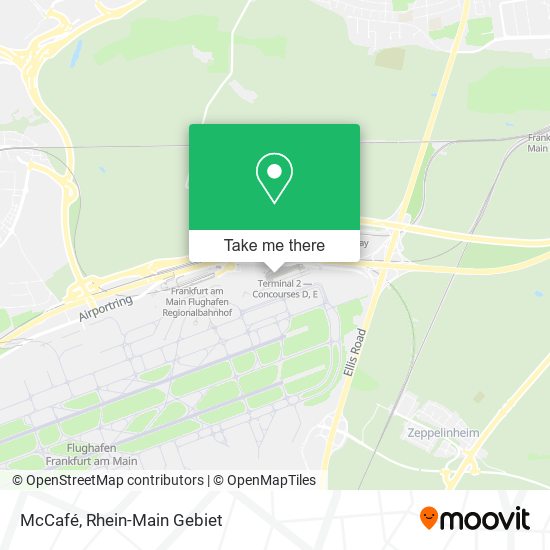 McCafé map