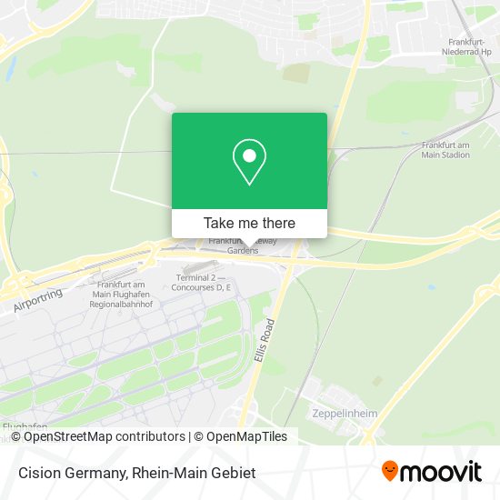 Cision Germany map