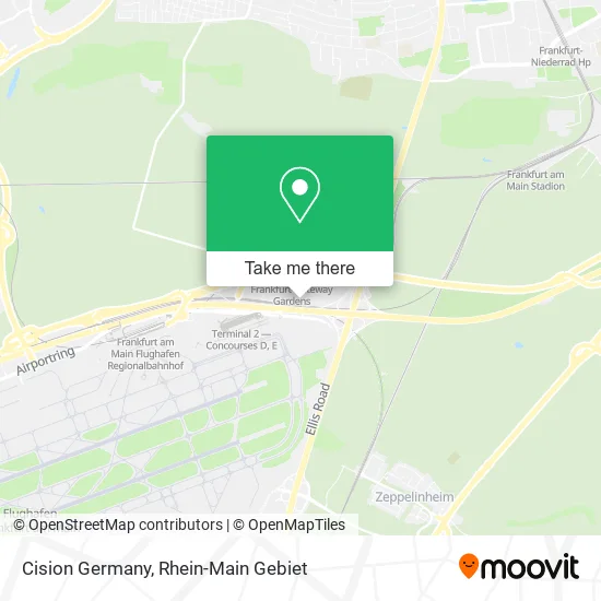 Карта Cision Germany