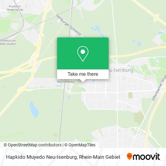 Hapkido Muyedo Neu-Isenburg map