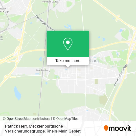 Карта Patrick Herr, Mecklenburgische Versicherungsgruppe