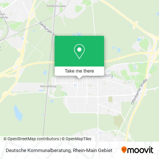 Карта Deutsche Kommunalberatung