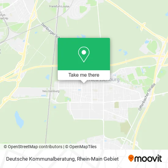 Карта Deutsche Kommunalberatung