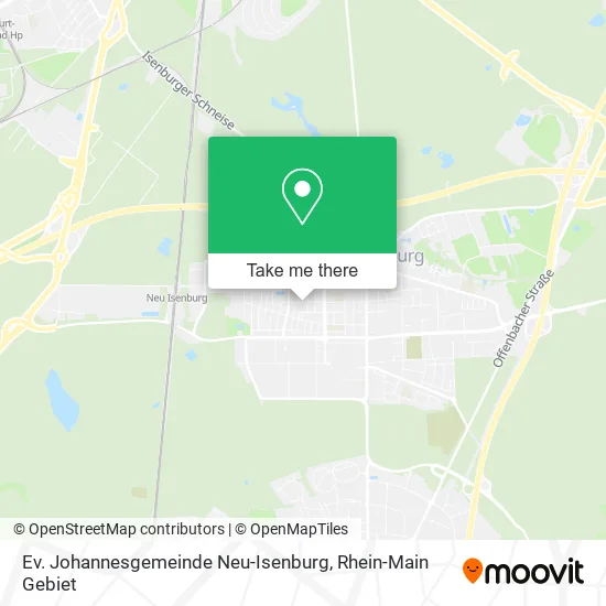 Карта Ev. Johannesgemeinde Neu-Isenburg