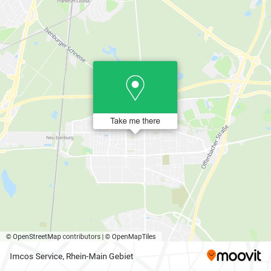 Карта Imcos Service