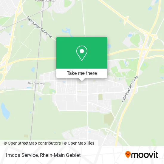 Карта Imcos Service