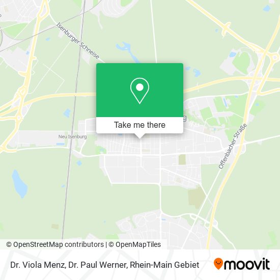 Dr. Viola Menz, Dr. Paul Werner map
