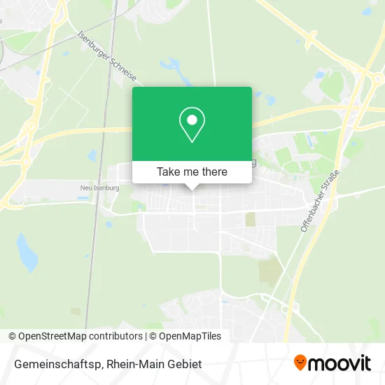 Карта Gemeinschaftsp