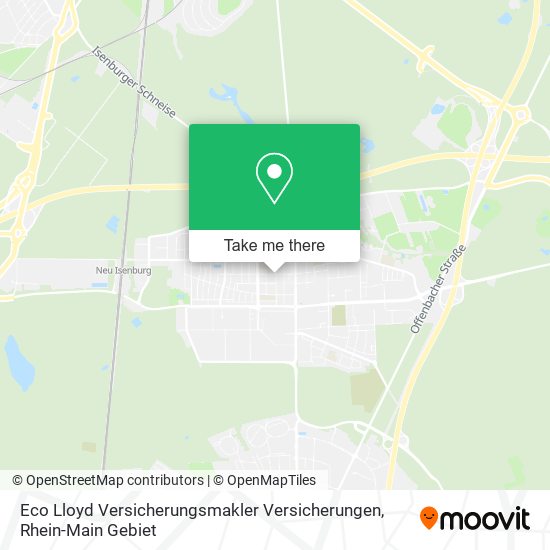 Eco Lloyd Versicherungsmakler Versicherungen map