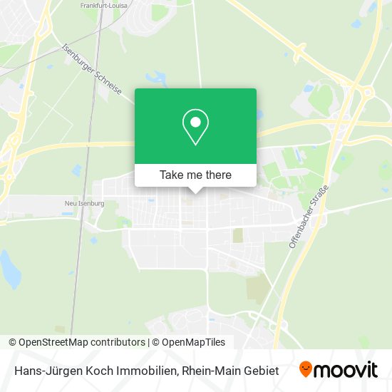 Hans-Jürgen Koch Immobilien map