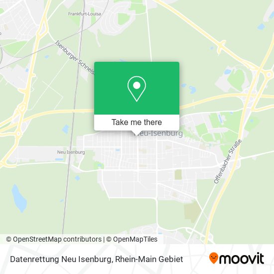 Datenrettung Neu Isenburg map