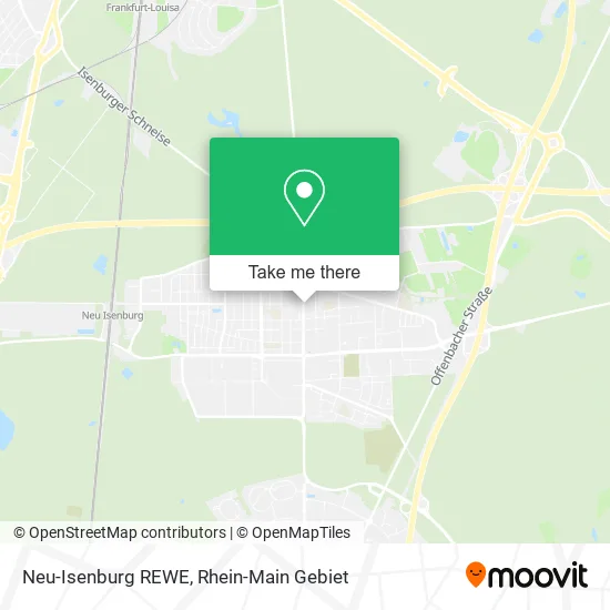 Карта Neu-Isenburg REWE