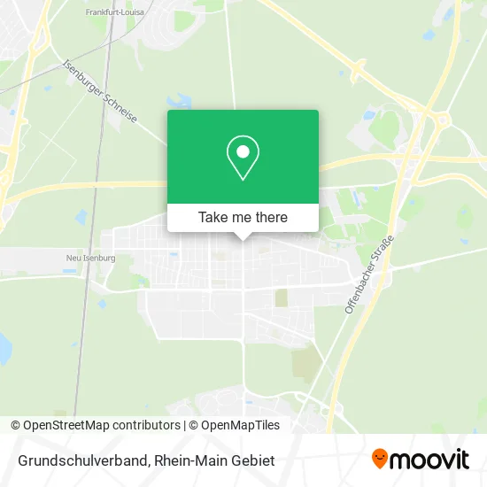 Карта Grundschulverband