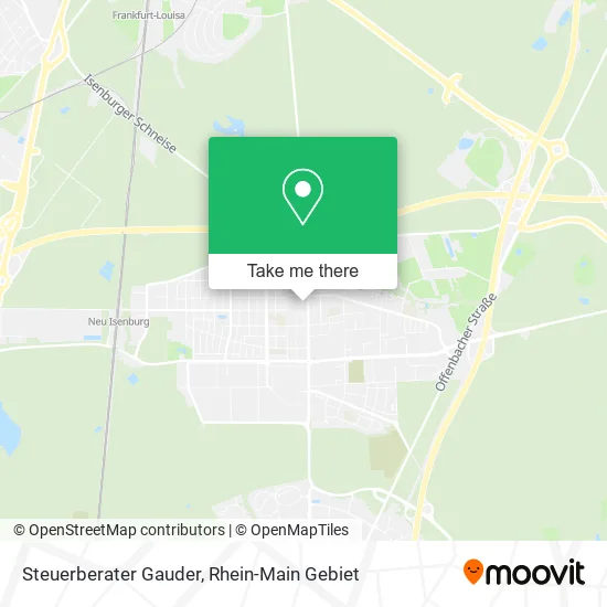 Steuerberater Gauder map