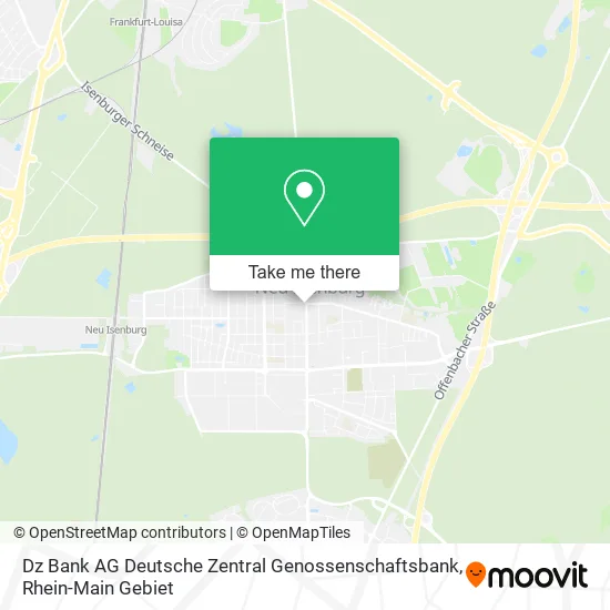 Карта Dz Bank AG Deutsche Zentral Genossenschaftsbank