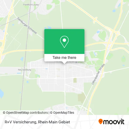 R+V Versicherung map