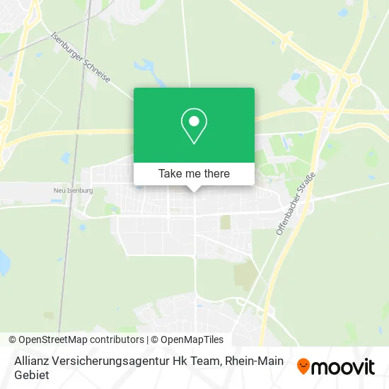 Карта Allianz Versicherungsagentur Hk Team