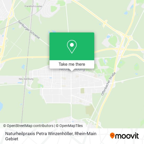 Naturheilpraxis Petra Winzenhöller map