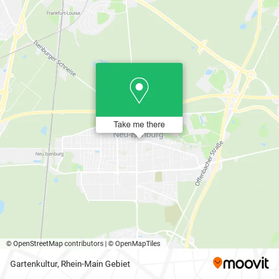Карта Gartenkultur