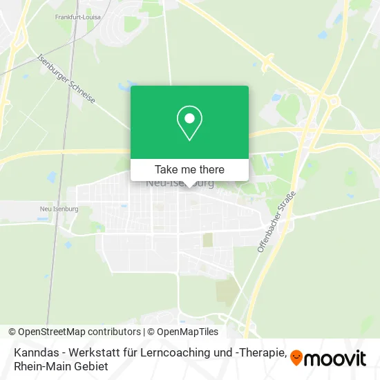 Карта Kanndas - Werkstatt für Lerncoaching und -Therapie