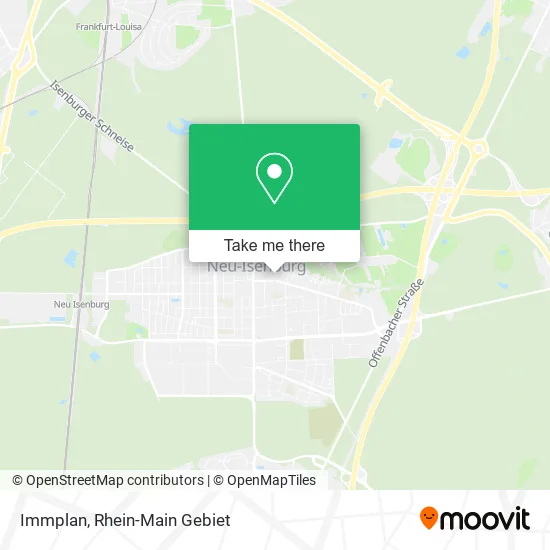 Карта Immplan