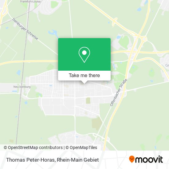 Карта Thomas Peter-Horas