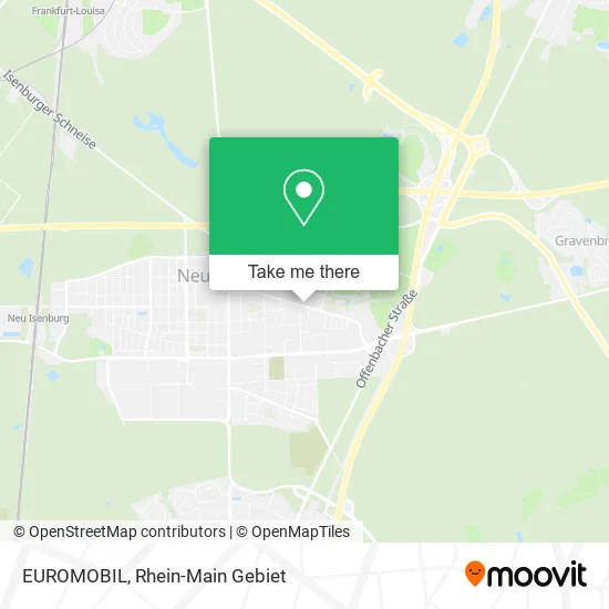 Карта EUROMOBIL