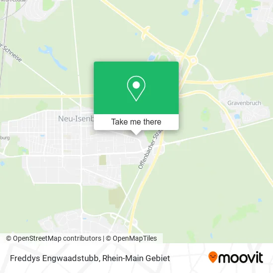 Карта Freddys Engwaadstubb