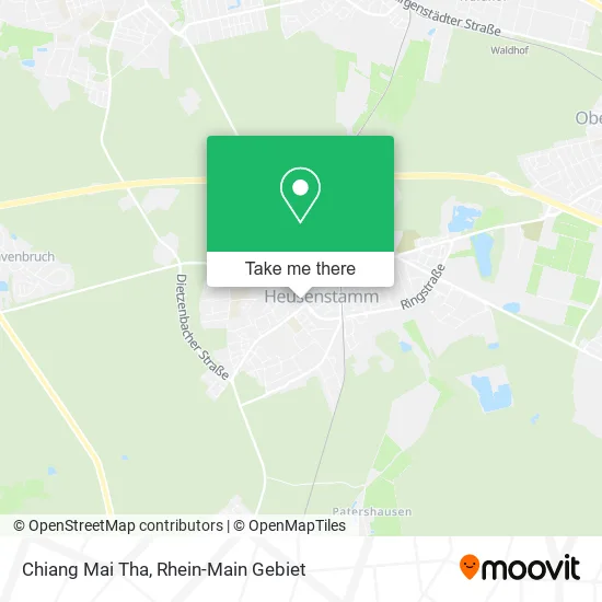 Карта Chiang Mai Tha