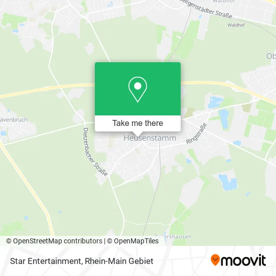 Карта Star Entertainment