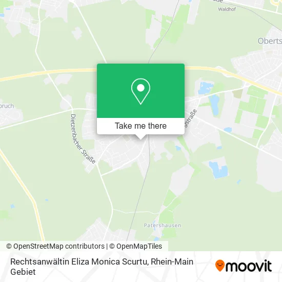 Карта Rechtsanwältin Eliza Monica Scurtu