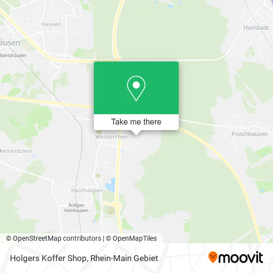 Карта Holgers Koffer Shop