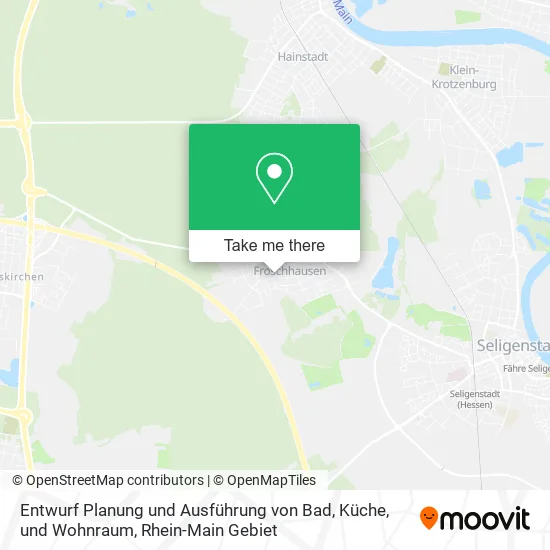 Карта Entwurf Planung und Ausführung von Bad, Küche, und Wohnraum