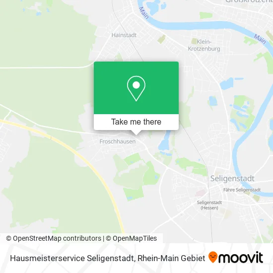 Карта Hausmeisterservice Seligenstadt