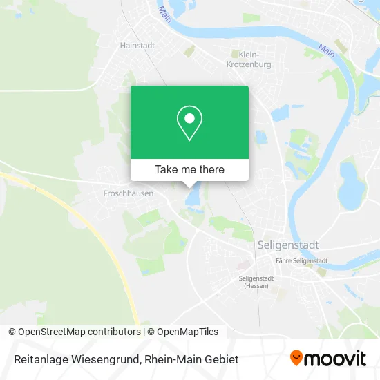 Карта Reitanlage Wiesengrund