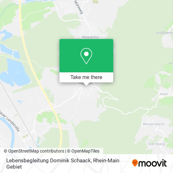 Карта Lebensbegleitung Dominik Schaack