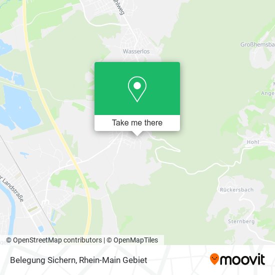 Belegung Sichern map