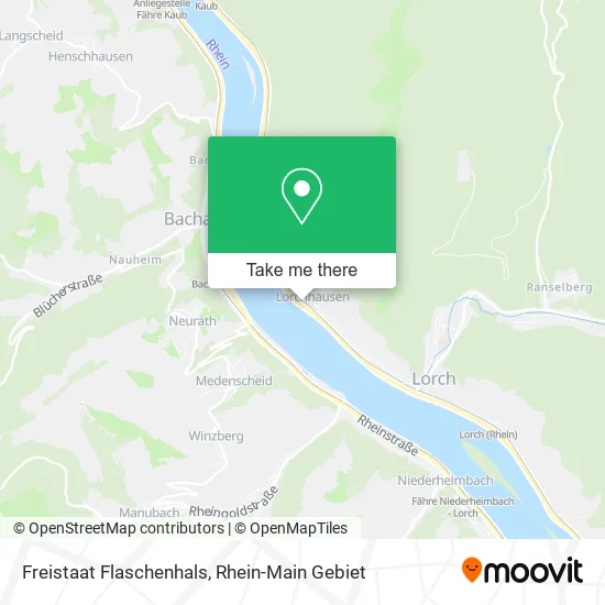 Карта Freistaat Flaschenhals