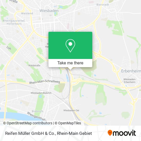 Reifen Müller GmbH & Co. map
