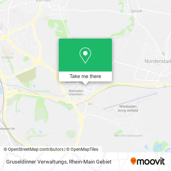 Карта Gruseldinner Verwaltungs