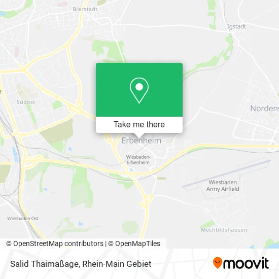 Карта Salid Thaimaßage