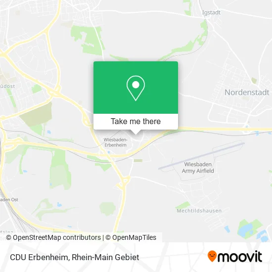 Карта CDU Erbenheim